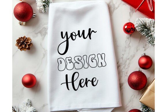 Christmas Towel Mockup 55 Review for Embroidery Projects