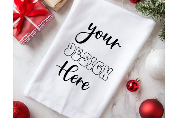 Christmas Towel Mockup 66 - A Versatile Graphic Design Asset for Product Mockups