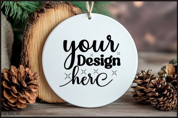 Round Christmas Ornament Mockup 26 Review